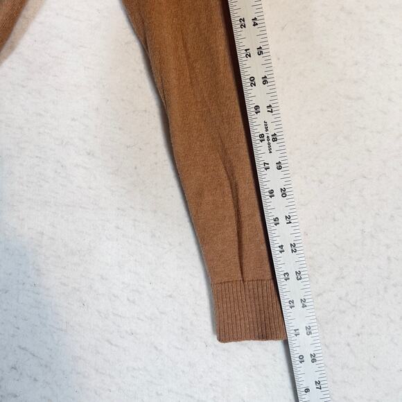 Soft Surroundings Angora Blend Sweater Womans M Oversized Zip Collar Style 25180 - Picture 7 of 9